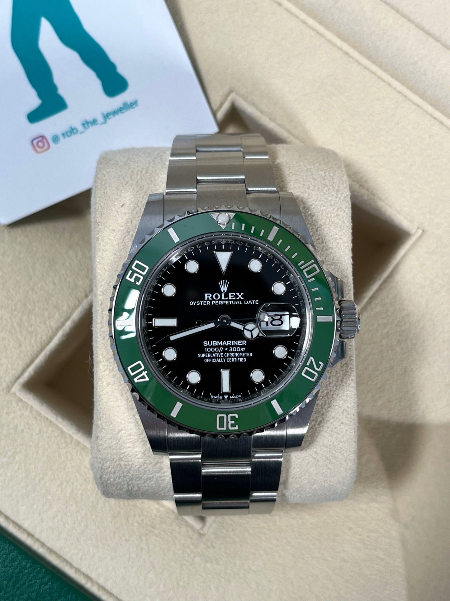 Rolex Submariner Kermit Year: 2023