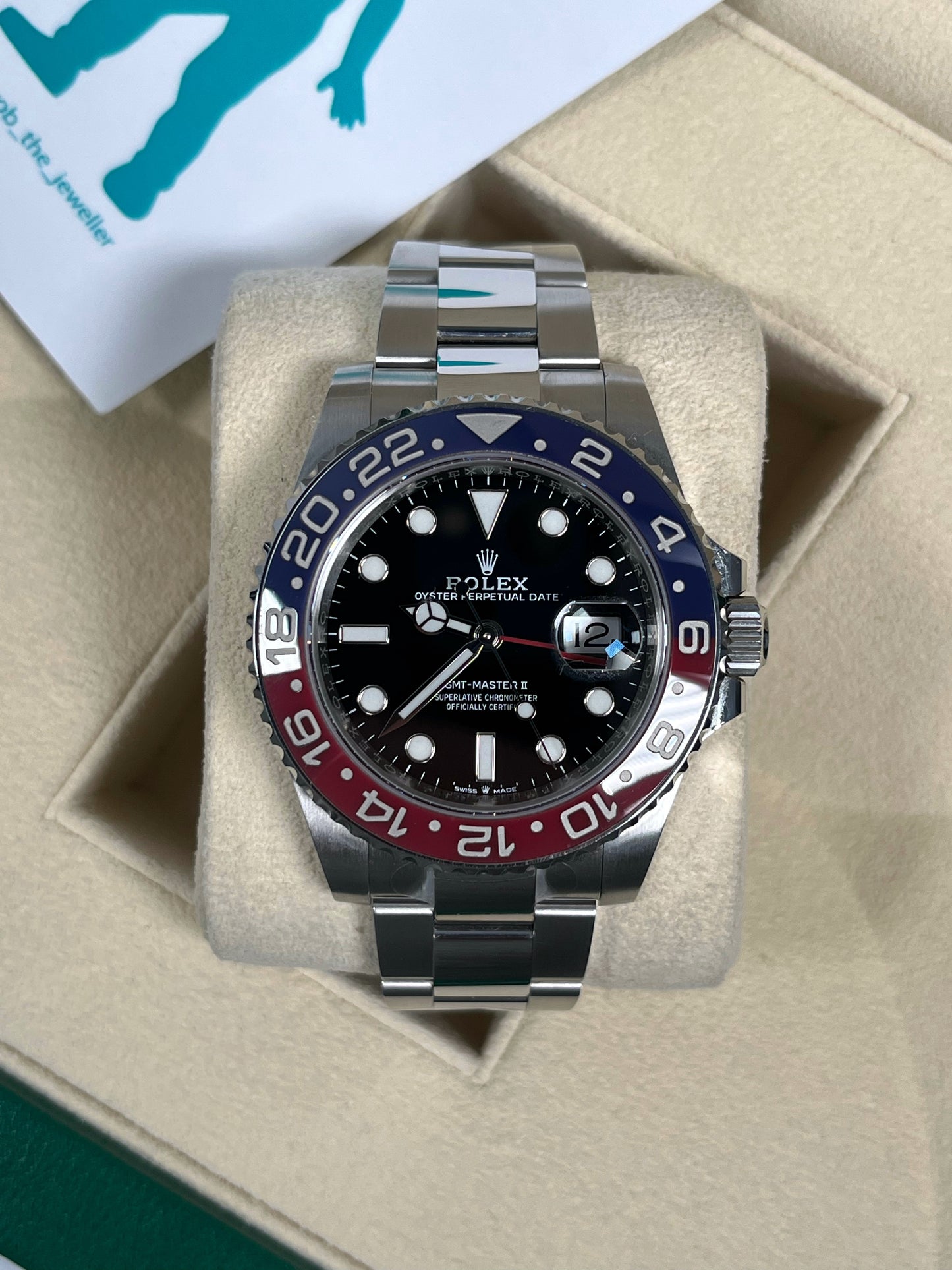 Rolex GMT II Pepsi Oyster Year: 2023