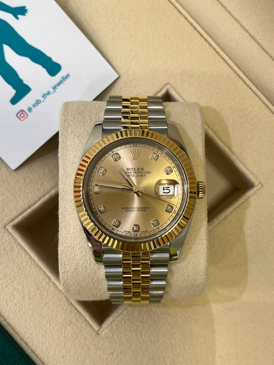 Rolex Datejust 41 Champagne Dial Year: 2017