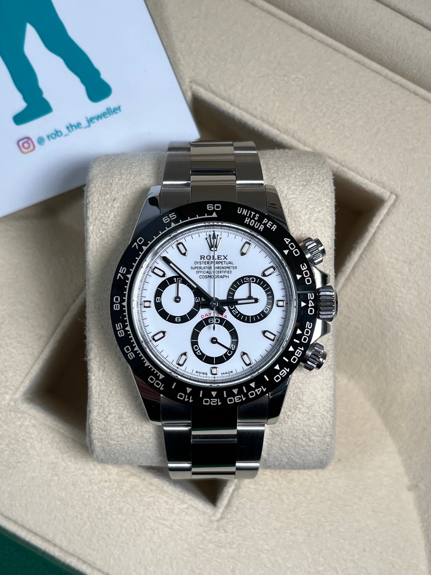 Rolex Daytona Panda Year: 2021