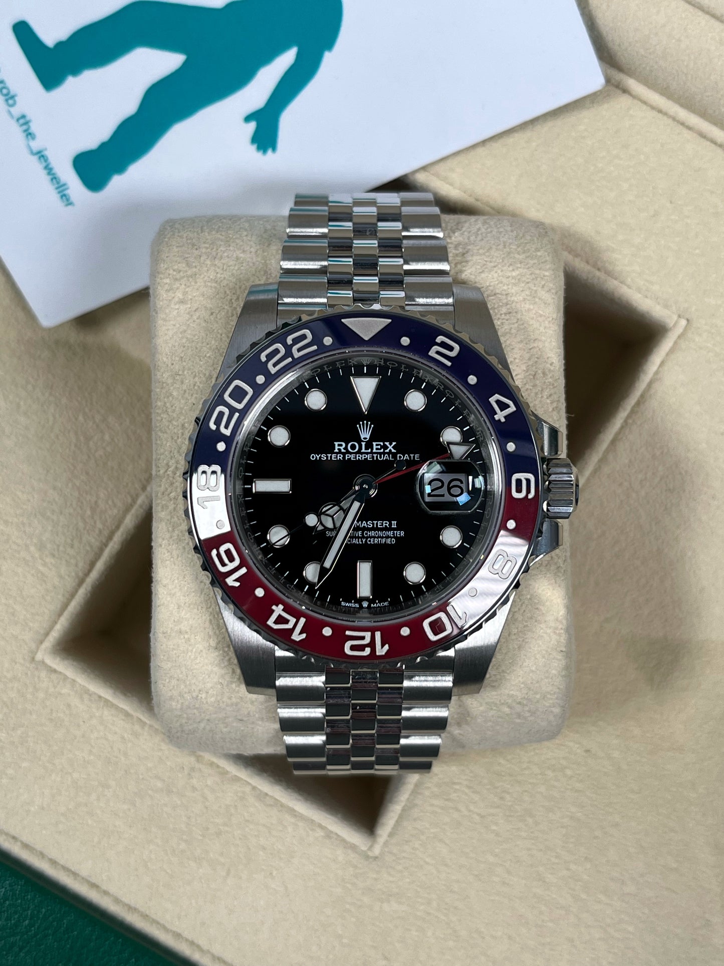 Rolex GMT II Pepsi Jubilee Year: 2023