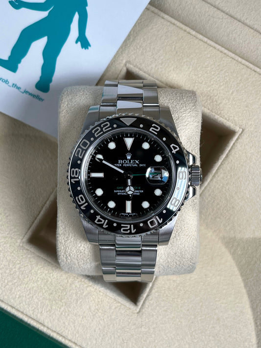 Rolex GMT II Black Year: 2009