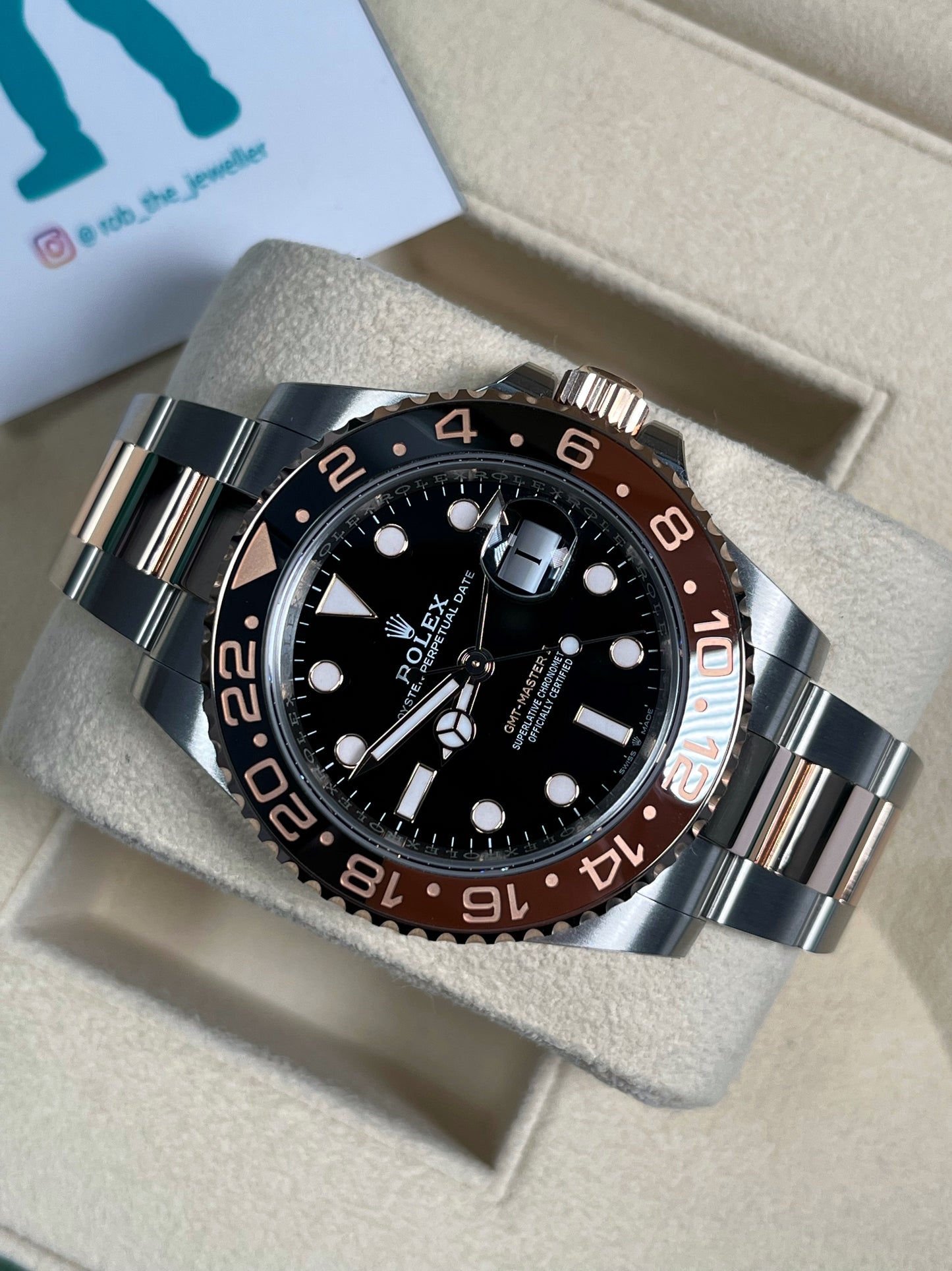 Rolex GMT II Root Beer Year: 2022