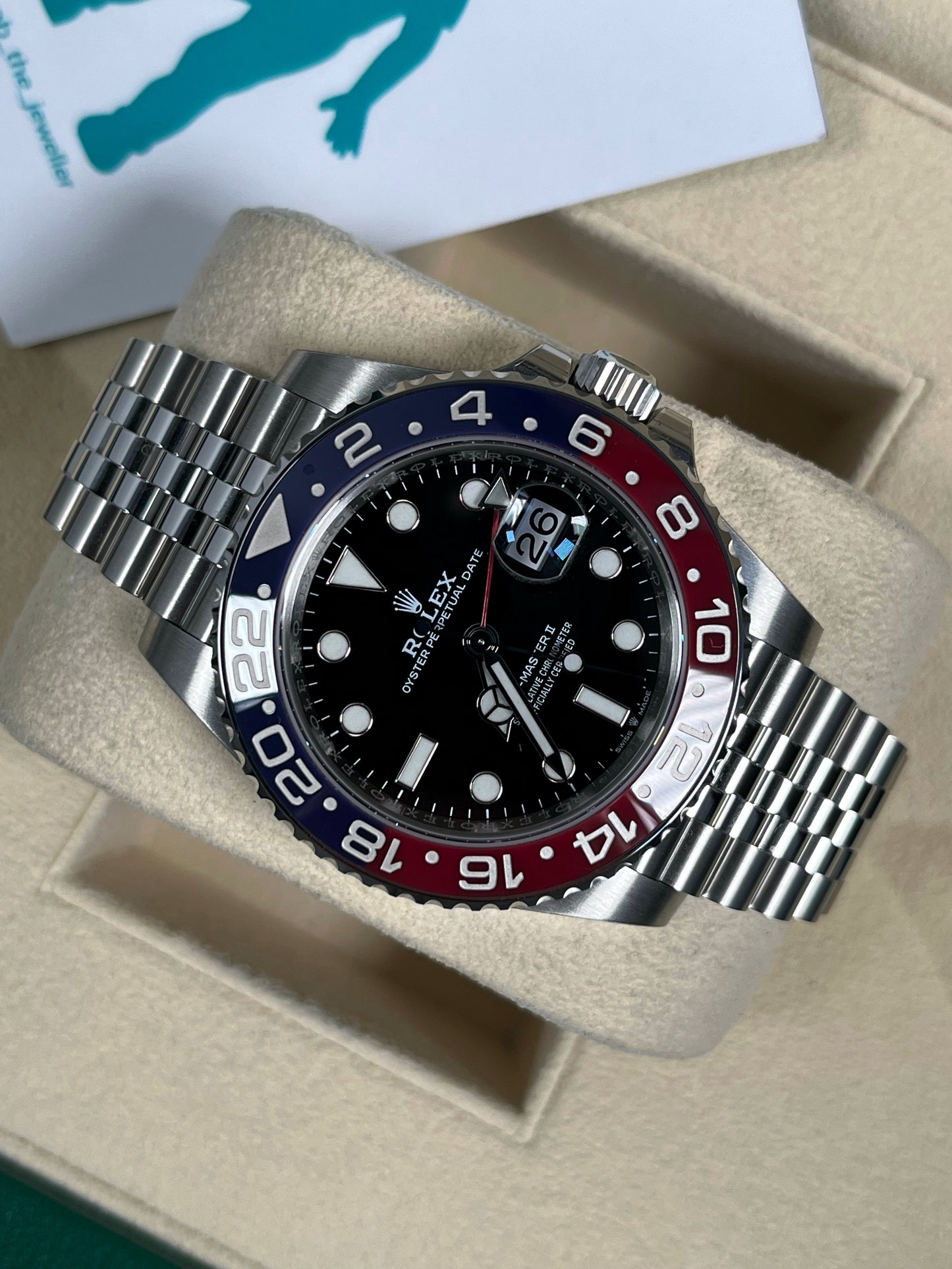 Rolex GMT II Pepsi Jubilee Year: 2023