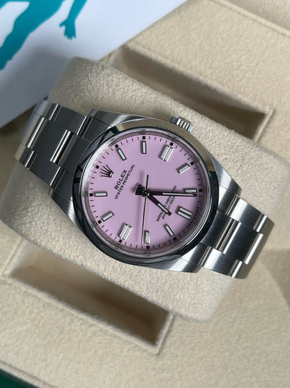 Rolex Oyster Perpetual 36mm Candy Pink Year: 2022