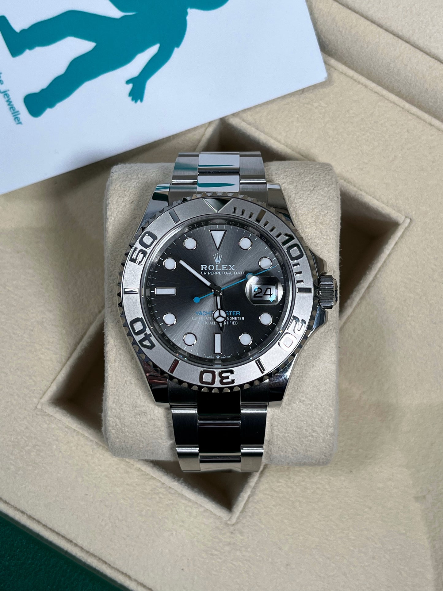 Rolex Yacht-Master Rhodium 40 Year: 2023