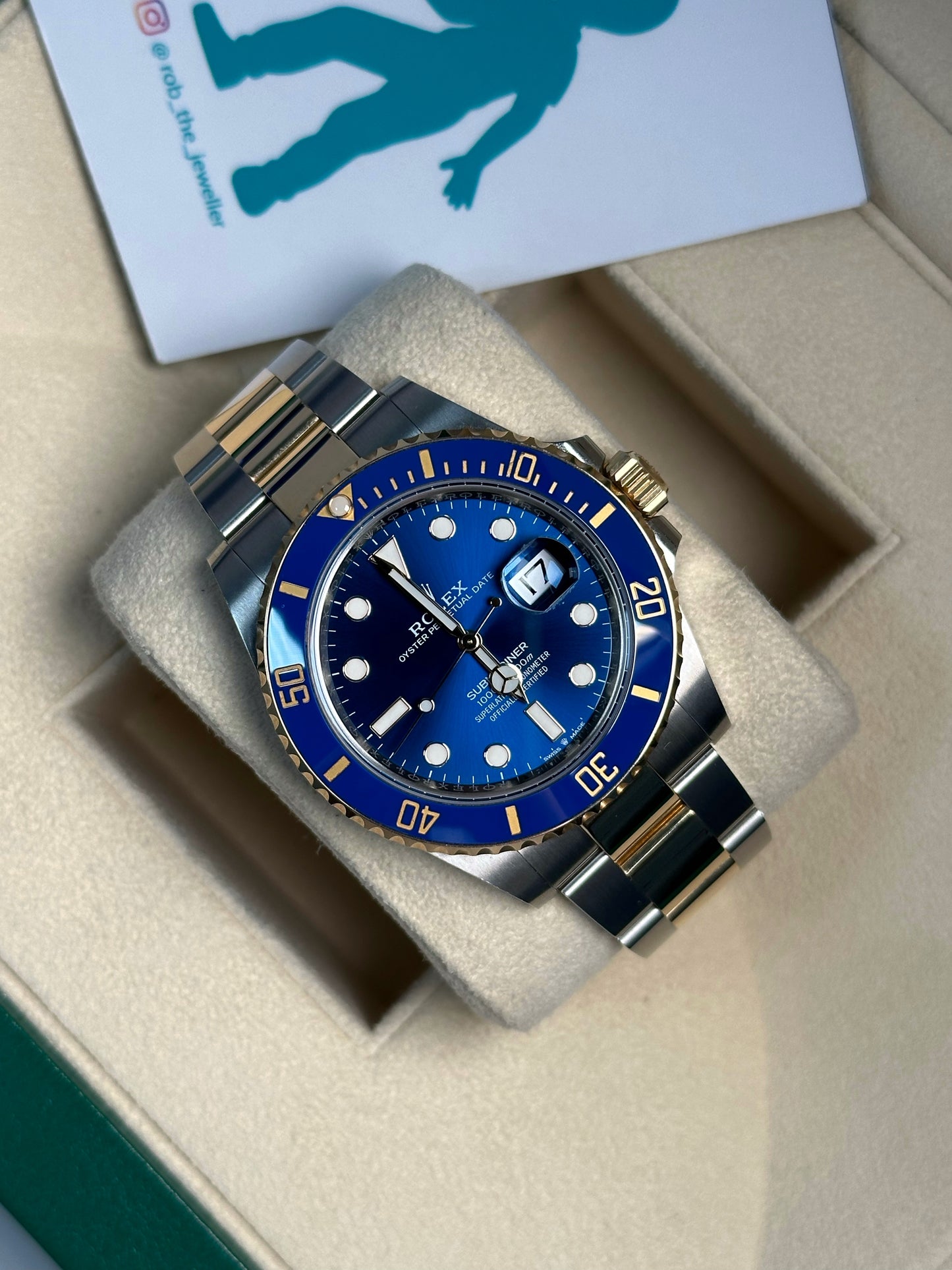 Rolex Submariner “Bluesey” Bi-metal Year: 2022