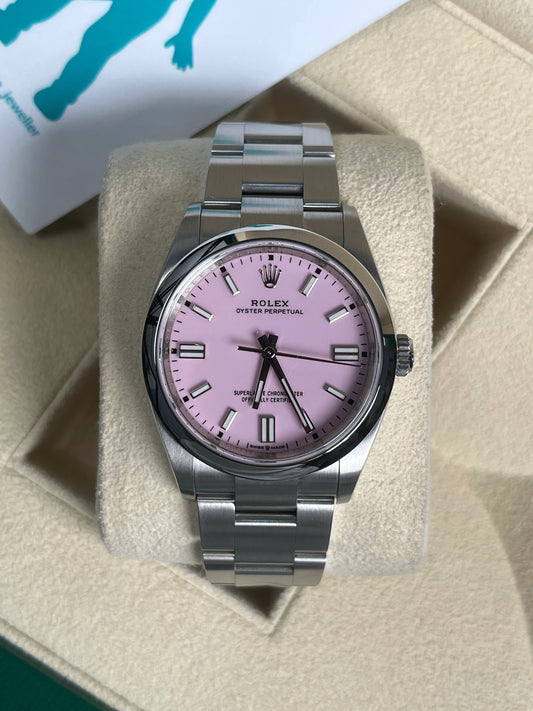 Rolex Oyster Perpetual 36mm Candy Pink Year: 2022